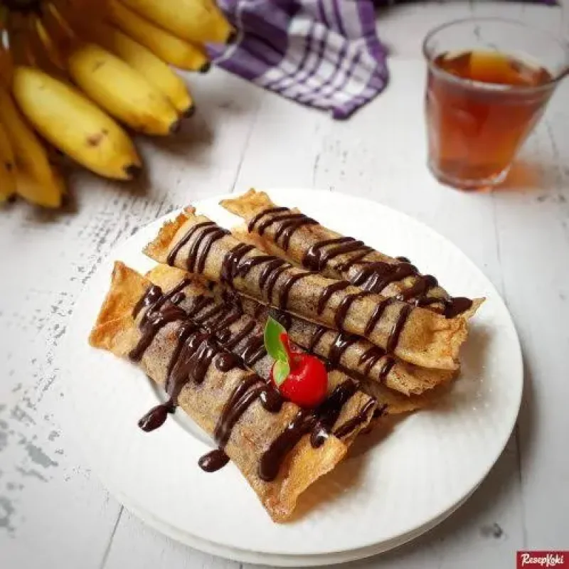 Resep Pisang Coklat Lumer Kekinian