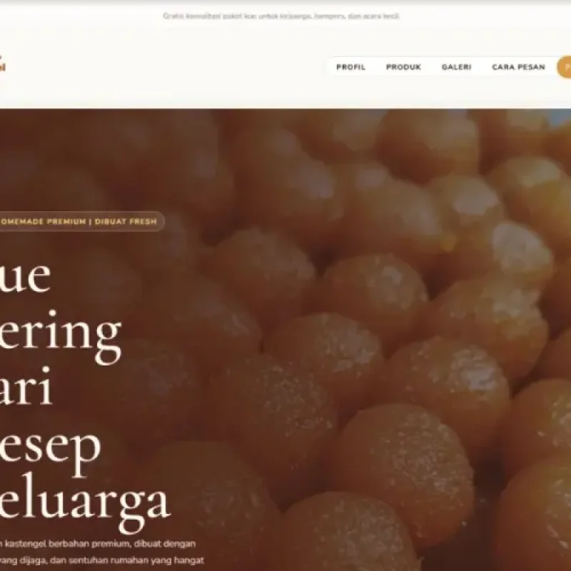 Bisnis Kue Online Platform Terbaik